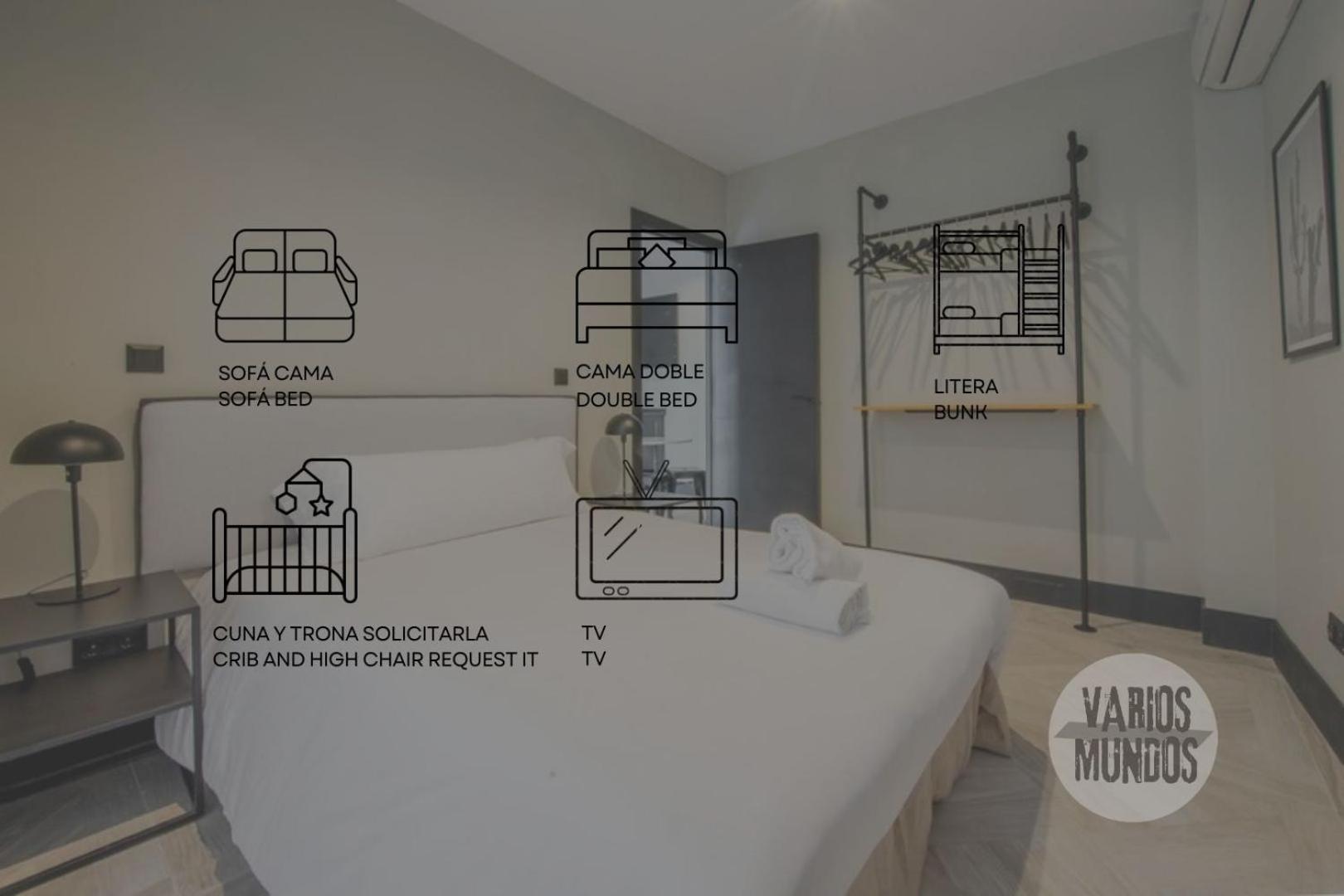 Premium Apt 7Pax En Calle Santa Ana-La Latina E2 Madrid Exterior foto